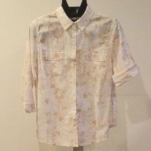 Like New Croft & Barrow 3/4 Sleeve Blouse